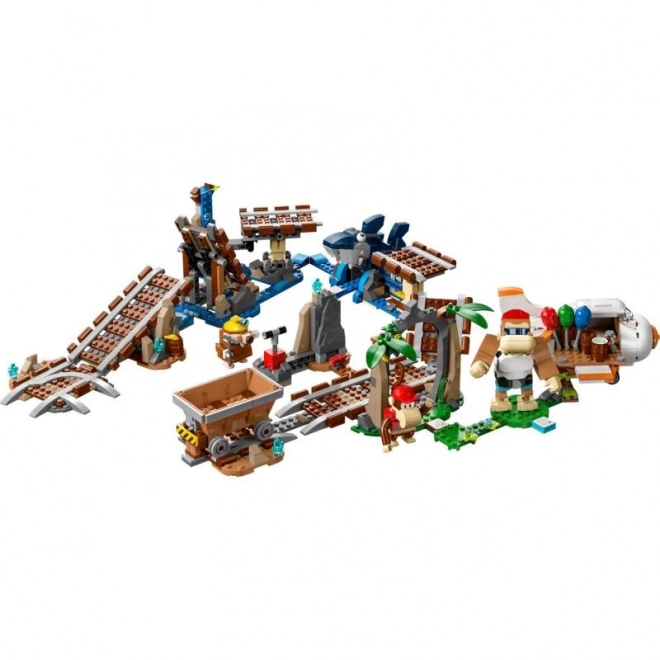 Kreativní stavebnice LEGO Super Mario Diddy Konga důlní dráha rozšíření