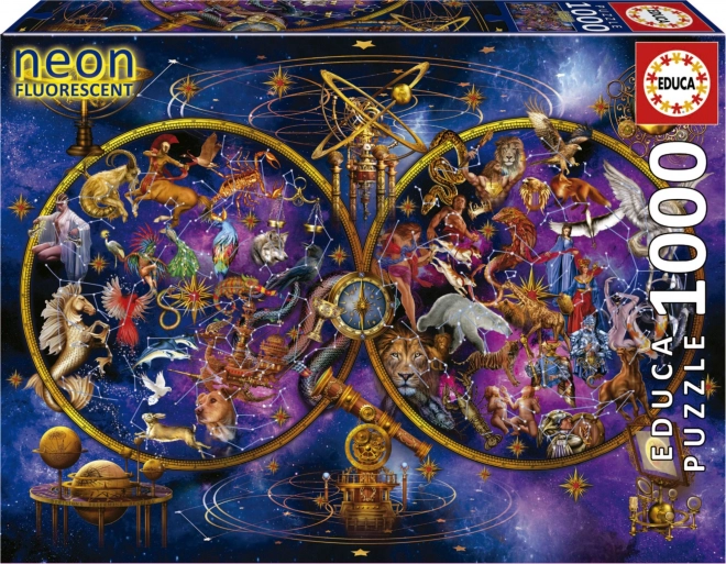 Educa Svítící Puzzle Souhvězdí 1000 Dílů