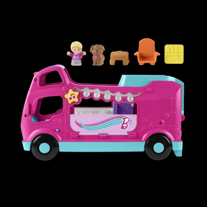 Karavan snů Barbie od Fisher-Price se světly a zvuky