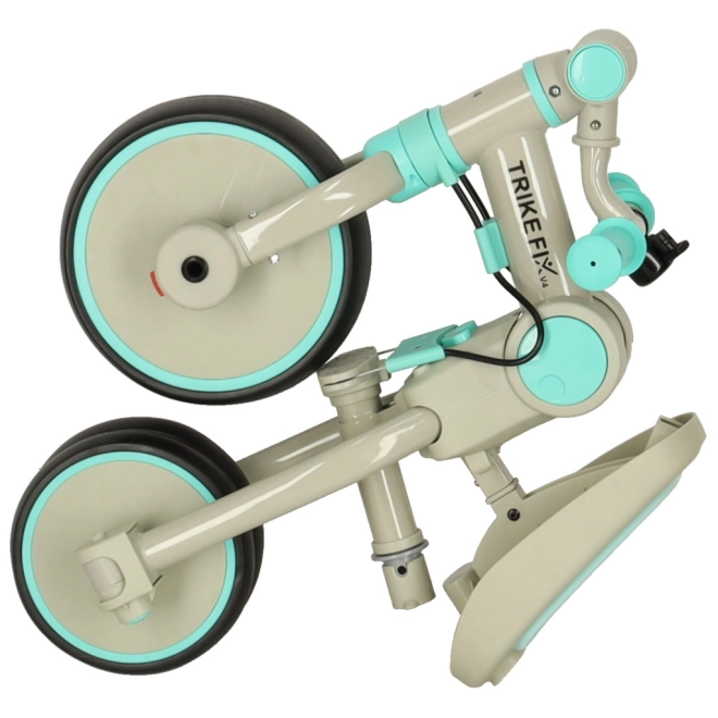 Tříkolka TRIKE FIX V4 se stříškou – Modrošedá