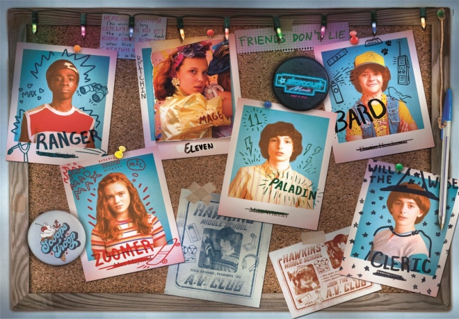 Puzzle 1000 dílků Compact Stranger Things