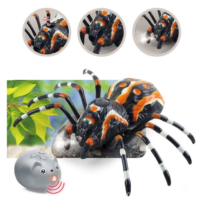 Dálkově ovládaný pavouk Tarantula Infrared Black R/C ST