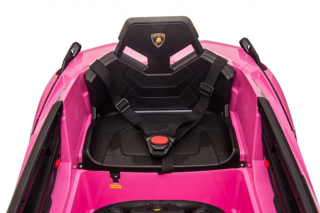 Lamborghini SIAN dětské auto na baterii s ovladačem – Růžové