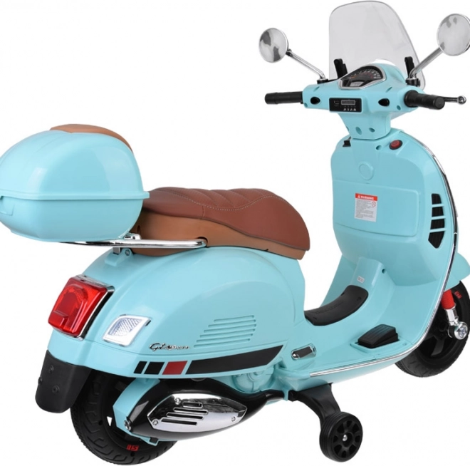 Elektrický skútr Vespa GTS Super pro děti – Zelená