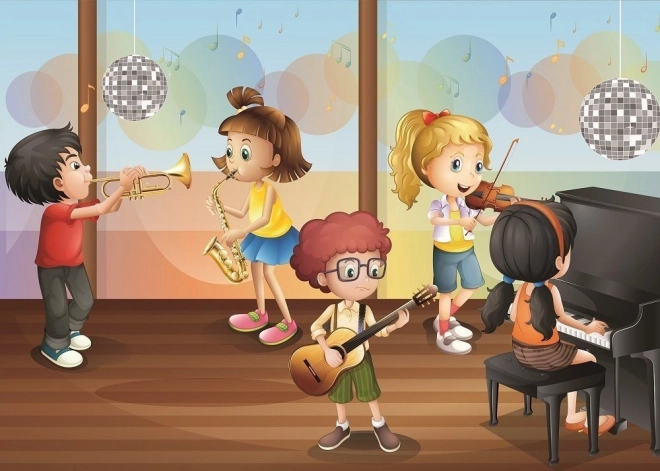 ART PUZZLE Puzzle Dětský orchestr 100 dílků