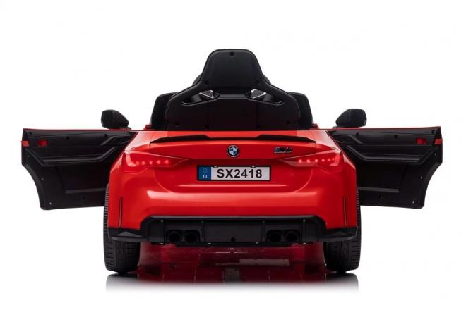Auto na baterii BMW M4 červené