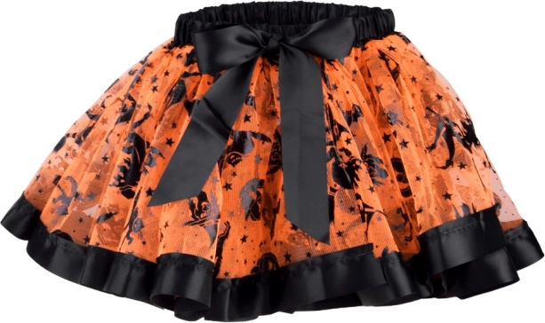 Tutu sukně s halloweenskými potisky