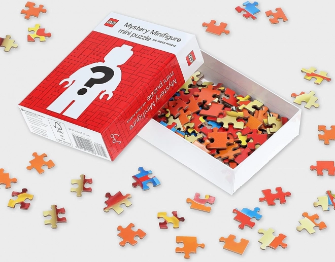 Chronicle Books LEGO® Tajemná minifigurka 126 dílků – červená edice