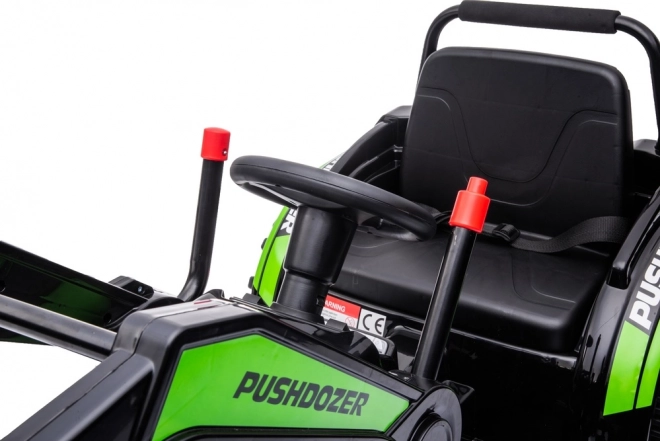 Dětský akumulátorový traktor Bagr s pohyblivým ramenem