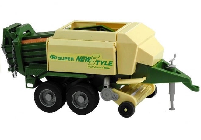 Velký traktor s přívěsem zemědělský stroj 65 cm