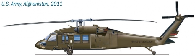 Plastikový model UH-60/MH60 Black Hawk Night Raid