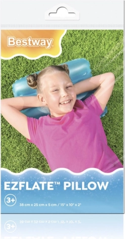 Nafukovací Polštář 38 x 25 cm Modrý Bestway
