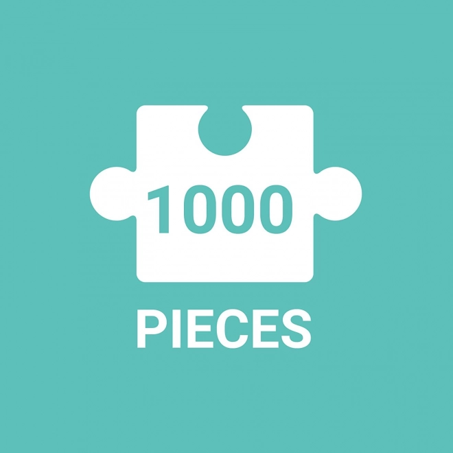 Galison Puzzle Čas na čaj 1000 dílků