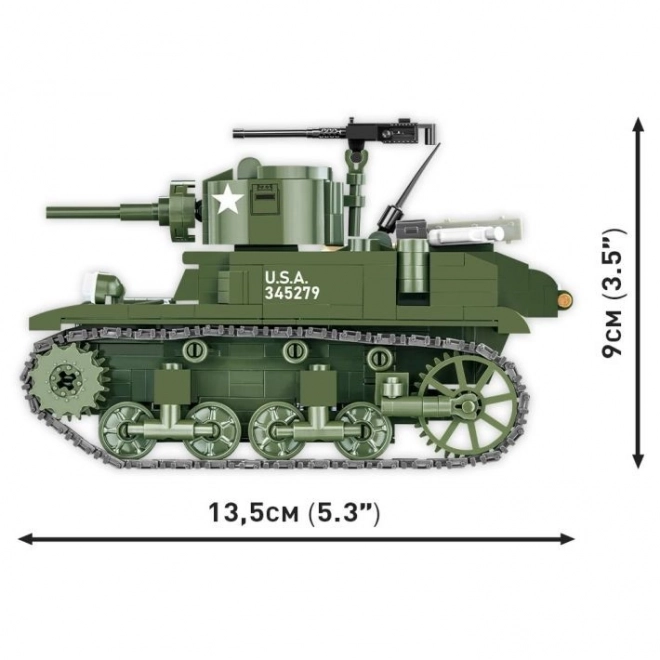 Sestava M3 Stuart 511 kostek