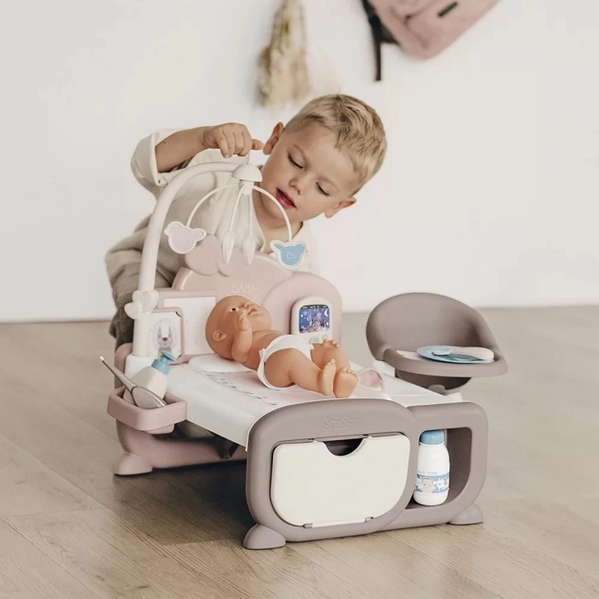 Smoby Baby Nurse Cocoon Hrací centrum s panenkou
