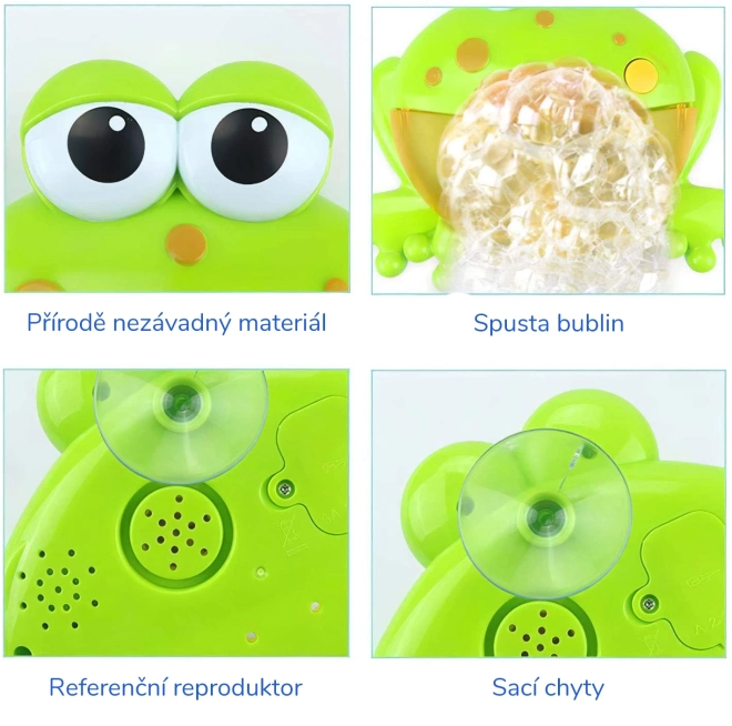 Bublinková žába do koupele – Žabák