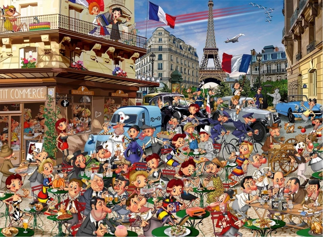 Puzzle 30 slavných let 4000 dílků