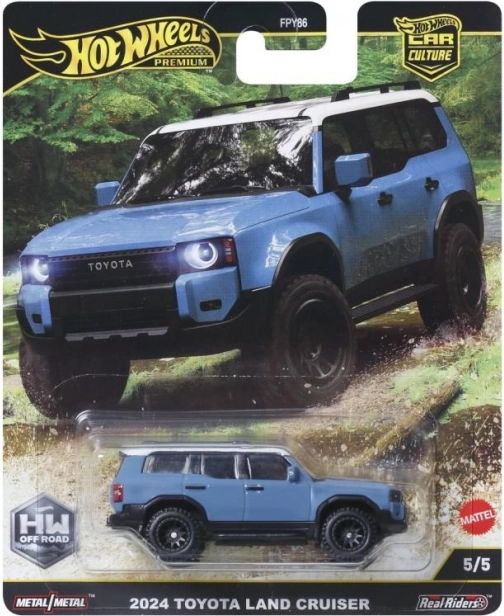 Prémium Auto Kolekce - Hot Wheels Car Culture - 2024 Toyota Land Cruiser