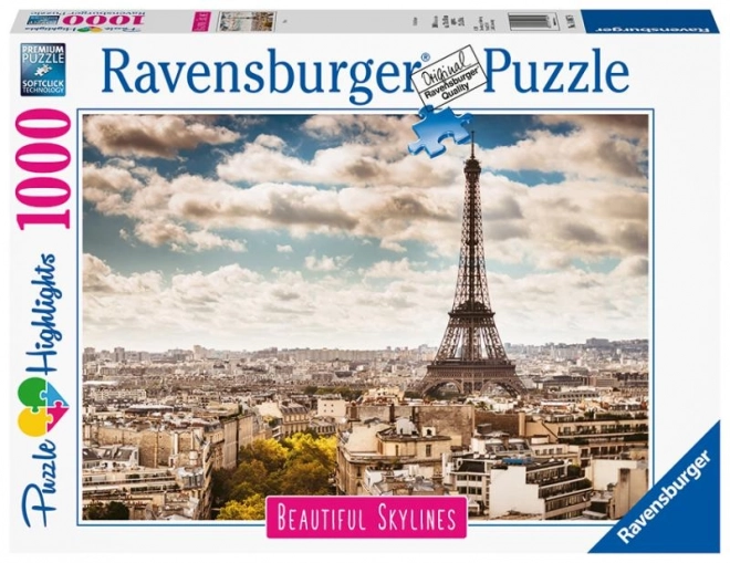 Ravensburger puzzle Paříž 1000 dílků