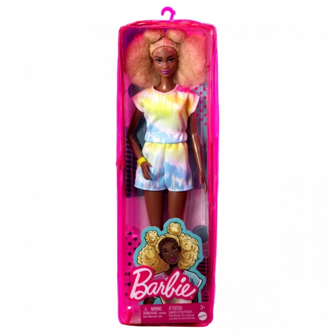 Barbie Modelka - ohnivé tričko a kostkovaná sukně HBV13 51  TV