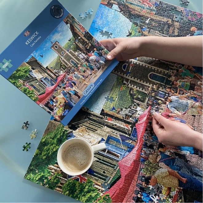 GIBSONS Puzzle Keswick, Anglie 1000 dílků