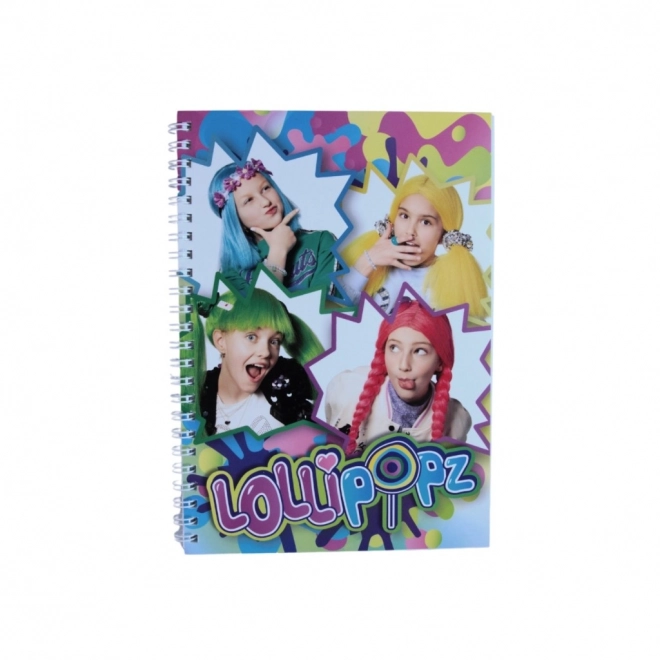 Zápisník Lollipopz s kroužkovou vazbou