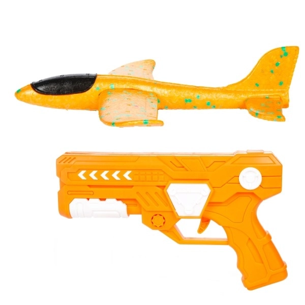 Vystřelovací pěnové letadlo s pistolí