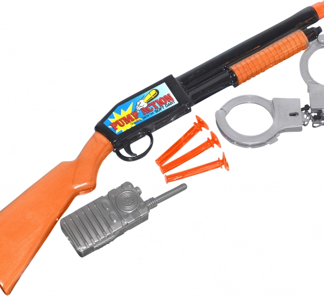 Puška - policejní set s náboji 48 cm
