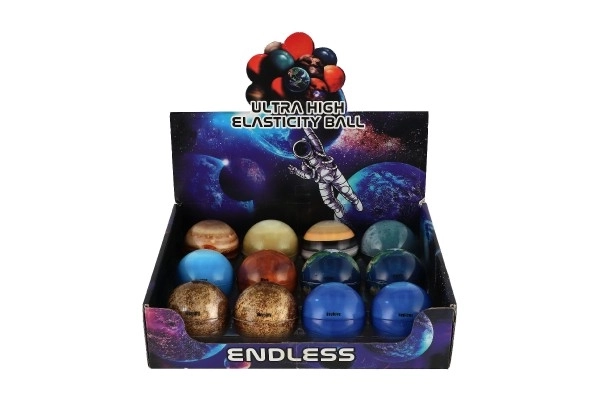 Extrémně skákací míček s motivem planet