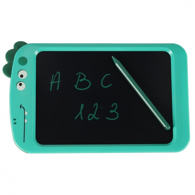 Turquoise kreslící tablet pro děti s dinosaury, 8,5 palců