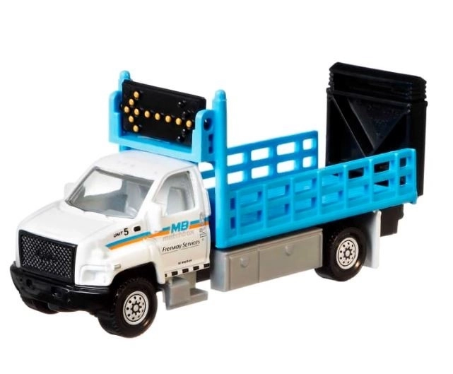 Sada stavebních vozidel Matchbox - stavební práce