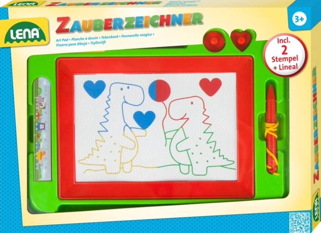 Barevná magnetická tabulka Lena