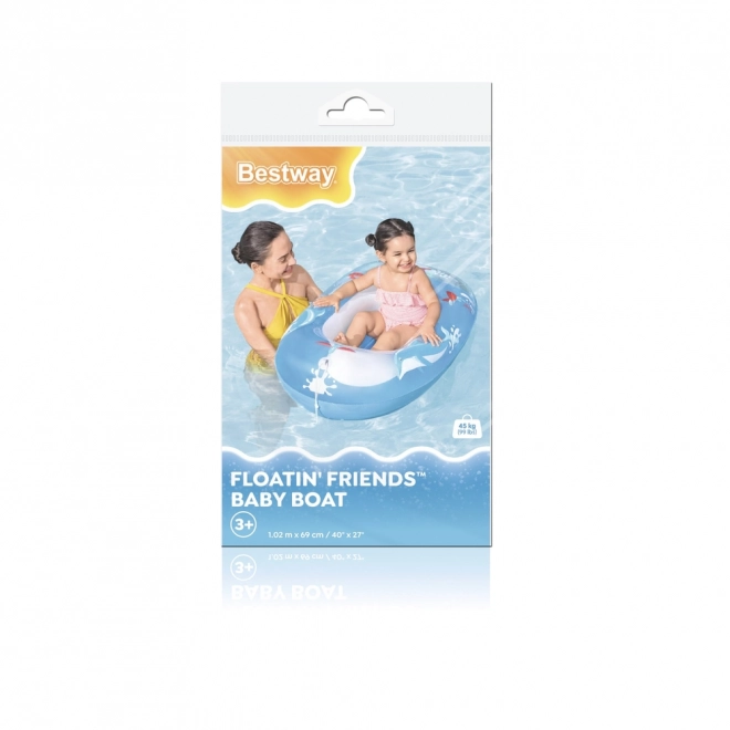 Ponton Blue Dolphin102x69 cm BESTWAY