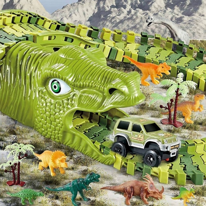 Dinosauří závodní dráha XXL 240 prvků