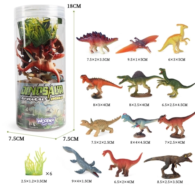 Sad dino figurek 18 ks od WOOPE