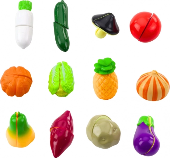 Realistické krájení se spojováním na suchý zip