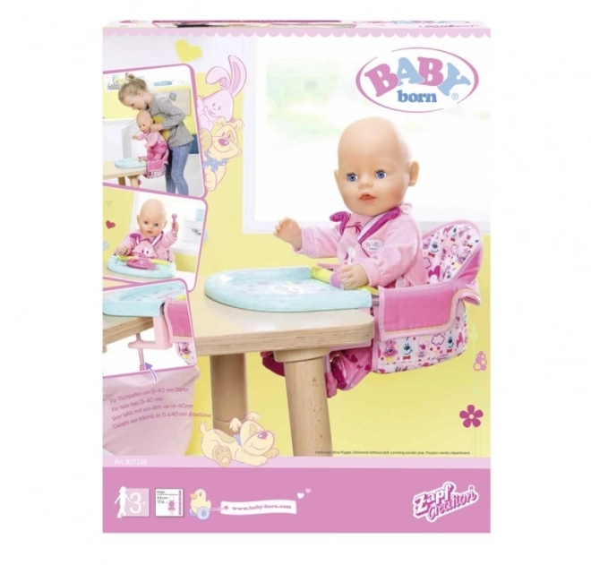 Jídelní židlička Baby Born