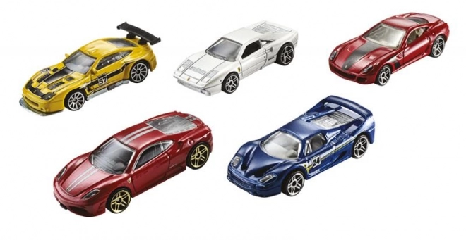 Hot Wheels kolekce pěti angličáků