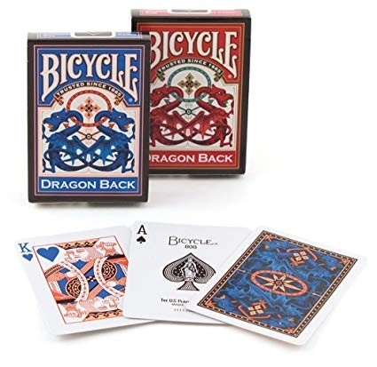 Karty Bicycle Red Dragon