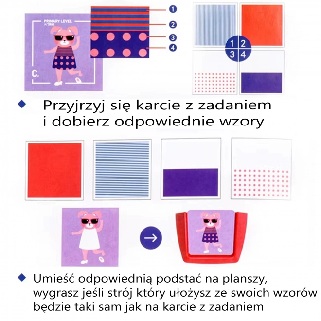 Woopie malá projektantka mody ubieranki stylizace