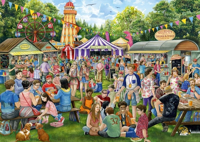 Puzzle Slavnost klobás a Cideru