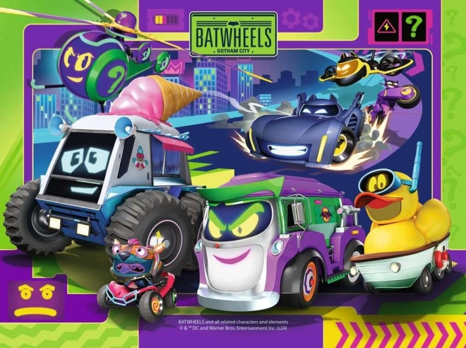 Puzzle Batwheels od Ravensburger, 4v1