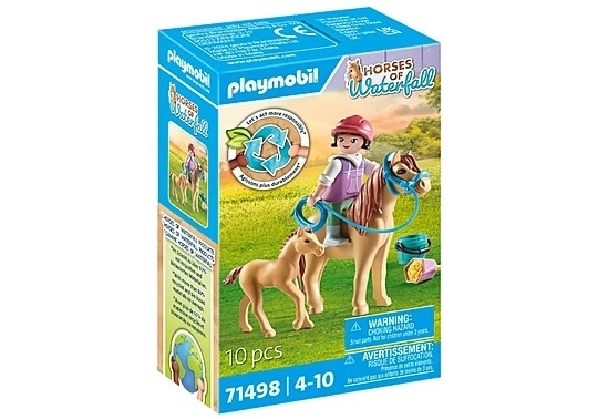 Sada figurek Koně 71498 Dítě s poníkem a hříbětem