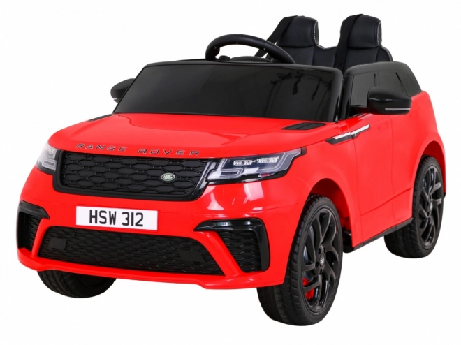 Elektrický Range Rover Velar s dálkovým ovládáním – Červený