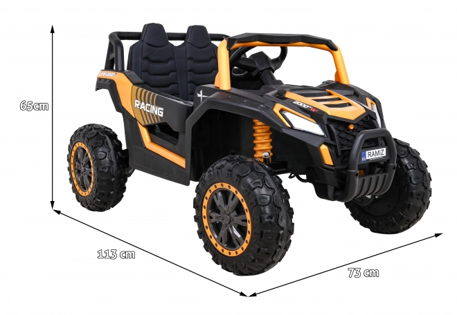 Buggy UTV 2000M mașină de curse cu baterie + sunete MP3 lumini + telecomandă + pornire lentă – Zlaté