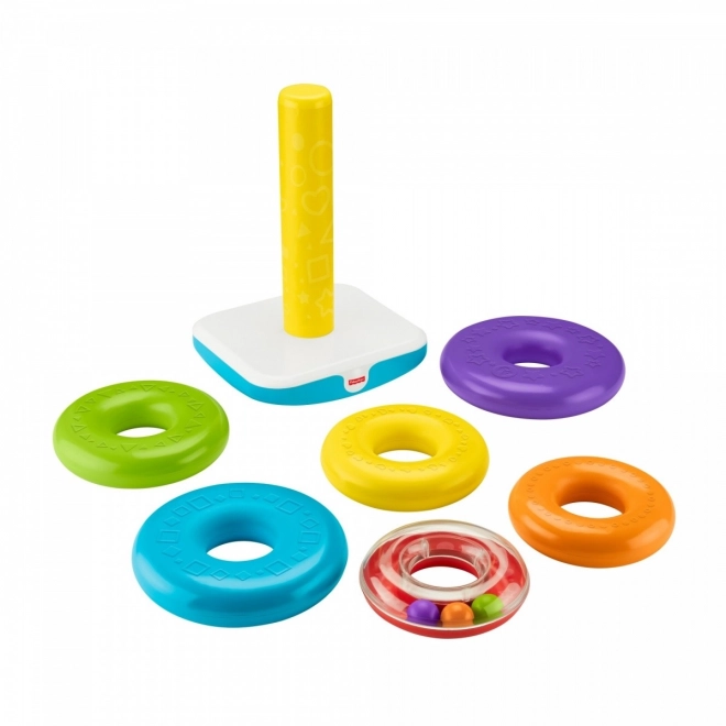 Velká pyramida z kroužků Fisher-Price