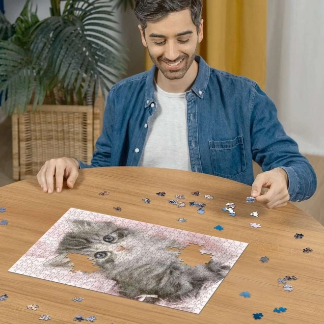 RAVENSBURGER Puzzle Roztomilé kotě 500 dílků