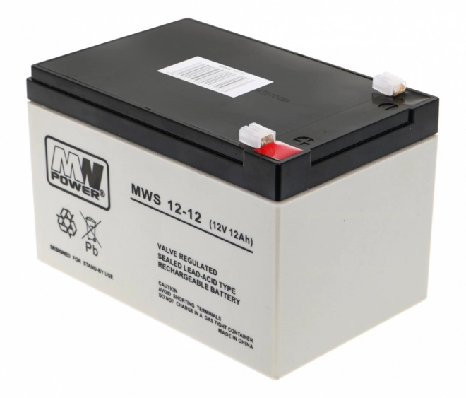 Gelová baterie 12V/12Ah pro dětská elektrická vozidla - Náhradní díl
