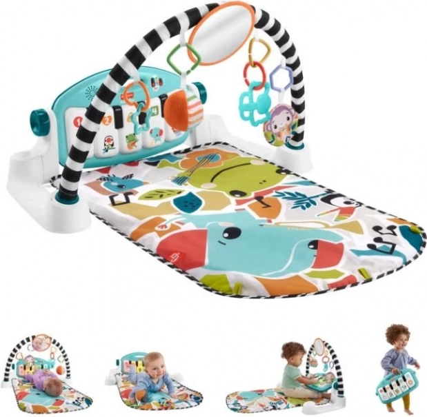 Hrací edukativní podložka s pianínkem FISHER-PRICE Muzyczne zwierzątka