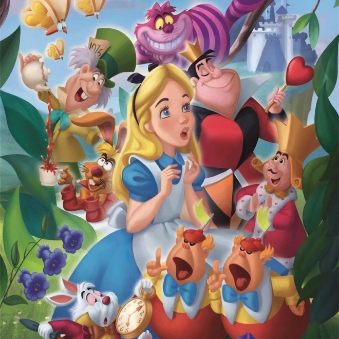 Clementoni puzzle Alenka v říši divů 1000 dílků